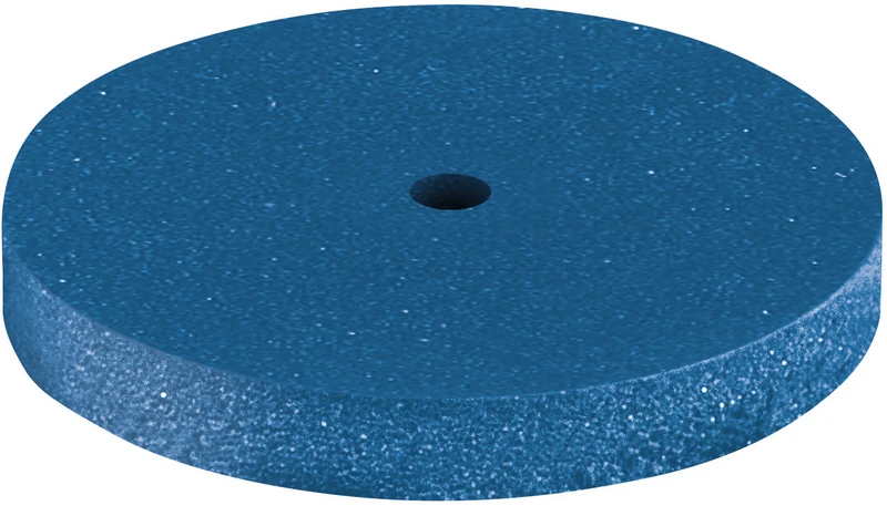 EVE UNIVERSAL blau  Packung  100 Stück unmontiert, blau mittel, Figur Rad, 22 x 3 mm