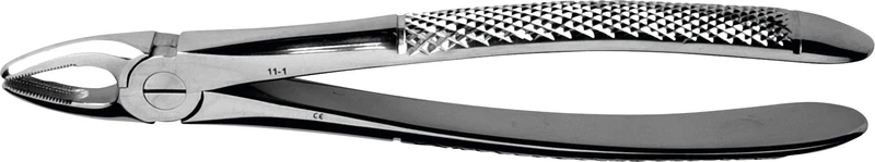 KKD® Zahnzangen   Stück  Zange für OK-Schneidezähne, Rautengriff, Figur 1