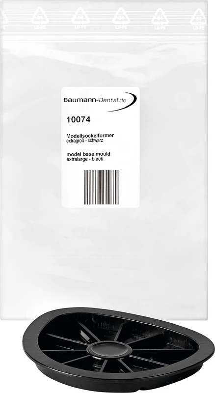 Modellsockelformer  Stück  Modellsockelformer Größe XL, schwarz