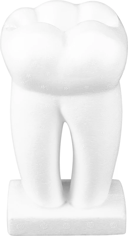 Styropor-Zahn  Stück