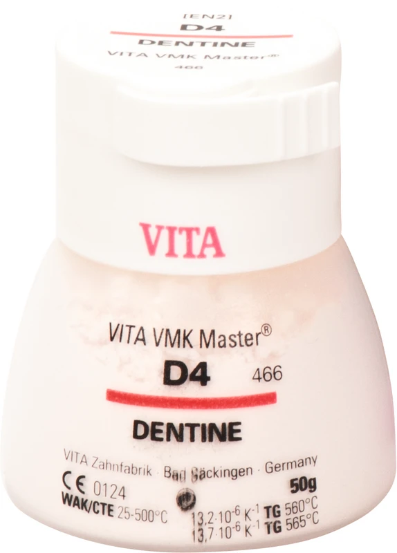 VITA VMK Master® VITA classical A1-D4®  Dose  50 g Pulver dentine D4
