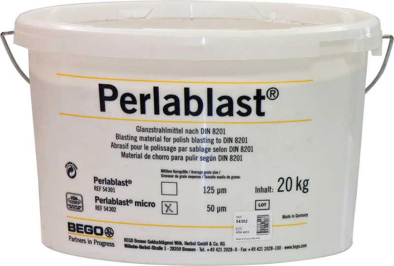 Perlablast®  Eimer  20 kg 50 µm