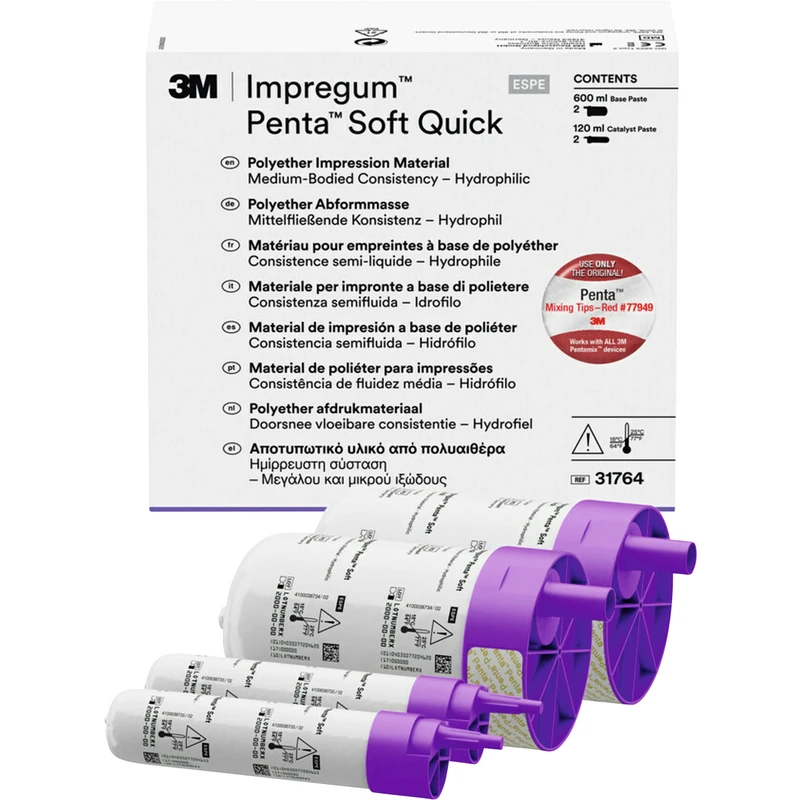 Impregum Penta Soft  Refill Packung  2 x 300 ml Basispaste, 2 x 60 ml Katalysator, Penta Soft Quick