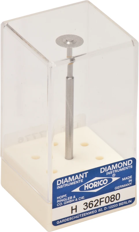 JUNIORFLEX®  Stück  doppelseitig, flexibel, gelb extra fein, HP, Figur 362, 0,18 mm, ISO 080