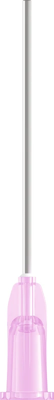 transcodent Einmal-Absaugkanülen  Packung  100 Stück rosa, Ø 1,2 x 39 mm