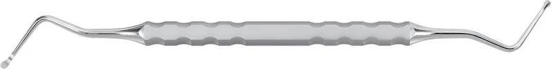 Küretten nach Lucas  Stück  17,5 cm, Ø 2,5 mm, gezahnt, doppelendig
