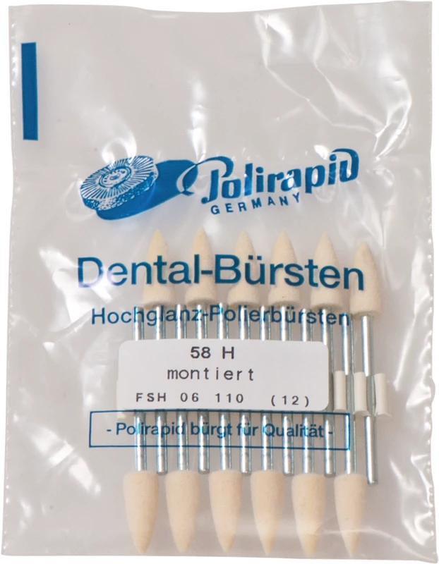 Filzkörper  Packung  12 Stück Nr. 58, HP, Filz, Ø 6 mm, L: 15 mm