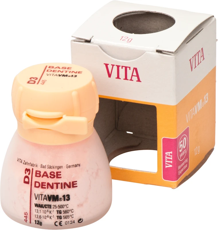 VITA VM® 13 classical A1-D4®  Dose  12 g Pulver base dentine D3