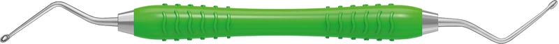 Scharfer Löffel Hemingway Colori Silikon LS   Stück  Ø 2,0 mm, Silikongriff, grün