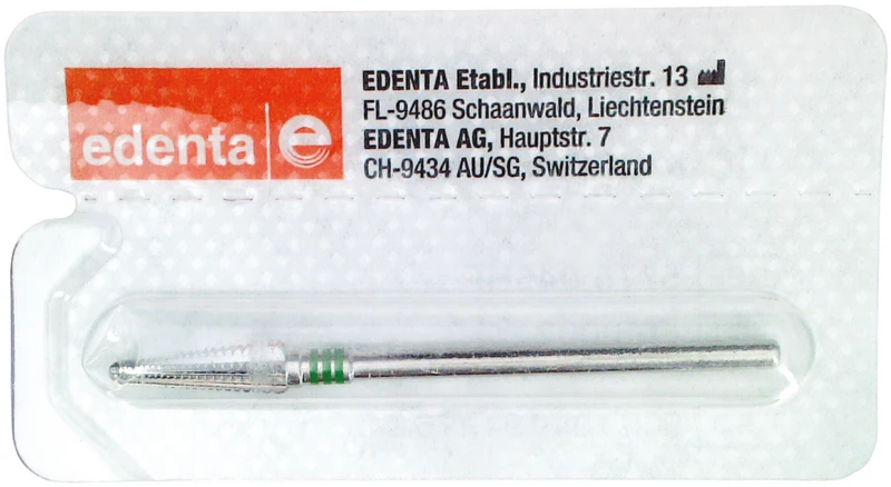 HM-Fräser Schliff 75  Stück  Einfachverz. mit Querhieb, 3 x grün grob, HP, Figur 194, 14 mm, ISO 045