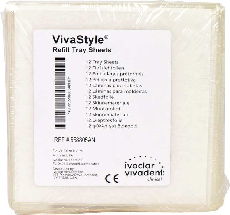 VivaStyle®  Packung  12 Stück Schienenmaterial