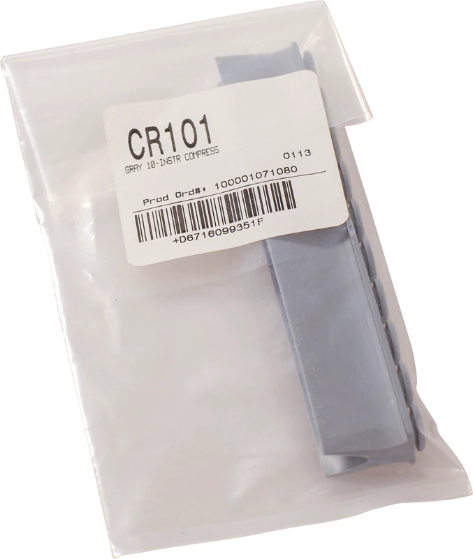 IMS Druck-Schiene  Stück  grau, für 10 Instrumente, CR101