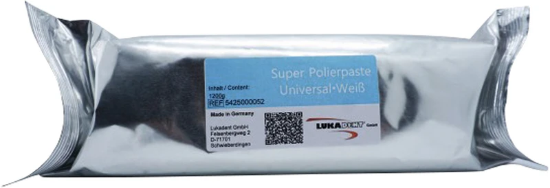 Super Polierpaste  Packung  1 kg Polierpaste weiß