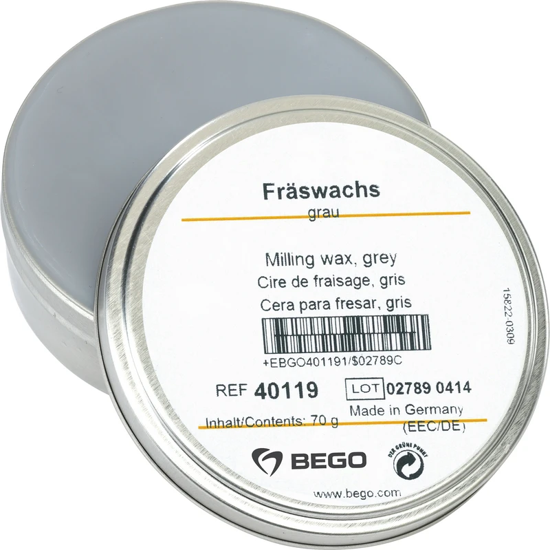 Fräswachs  Dose  70 g grau