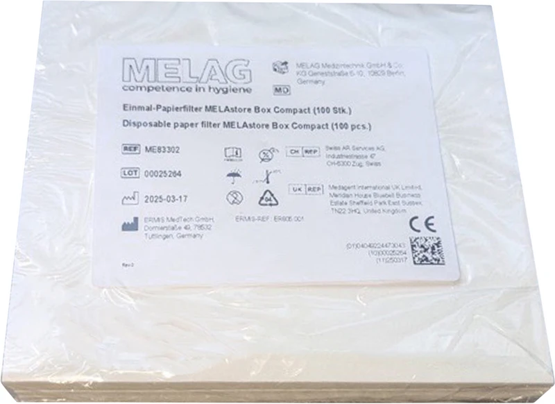 Papierfilter   Packung  100 Stück