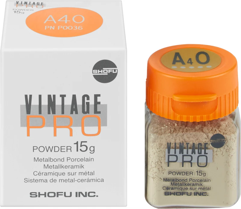 VINTAGE PRO  Dose  15 g Pulver shade opaque A4O