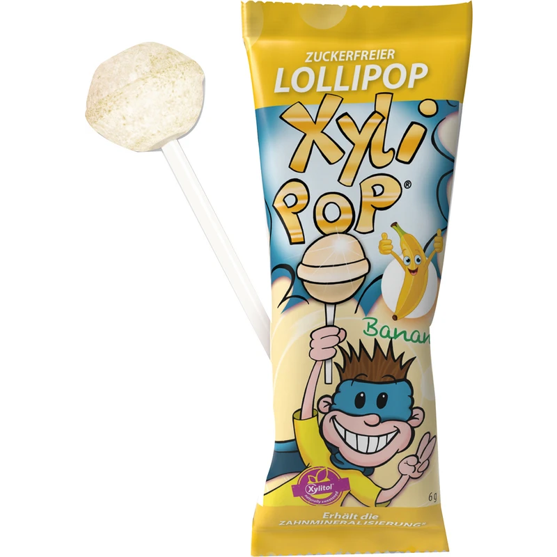 XyliPOP® Lollipop  Stück  6 g Banane