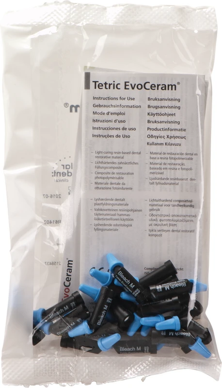 Tetric® EvoCeram  Packung  20 x 0,2 g Cavifil bleach M