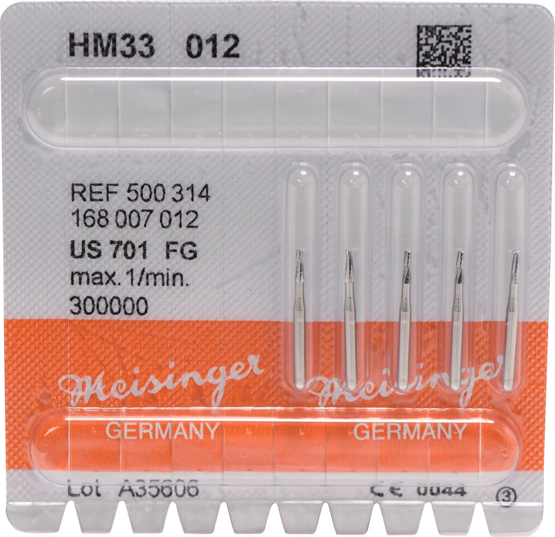 HM-Bohrer 33  Packung  5 Stück FG, Figur 168, 4,1 mm, ISO 012