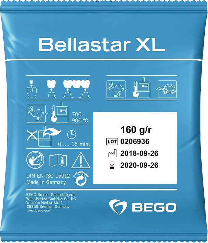 Bellastar XL  Karton  80 x 160 g Beutel ohne Liquid