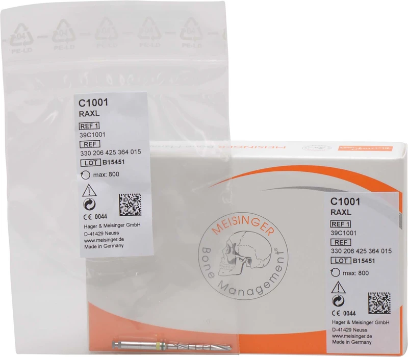 Pilotbohrer RA XL  Stück  RA XL, Figur 425, Typ C1001, 15 mm, ISO 015