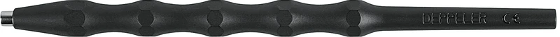 DEPPELER Mundspiegelgriff  Stück  schwarz