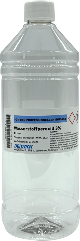 Wasserstoffperoxid   Flasche  1 Liter 3%