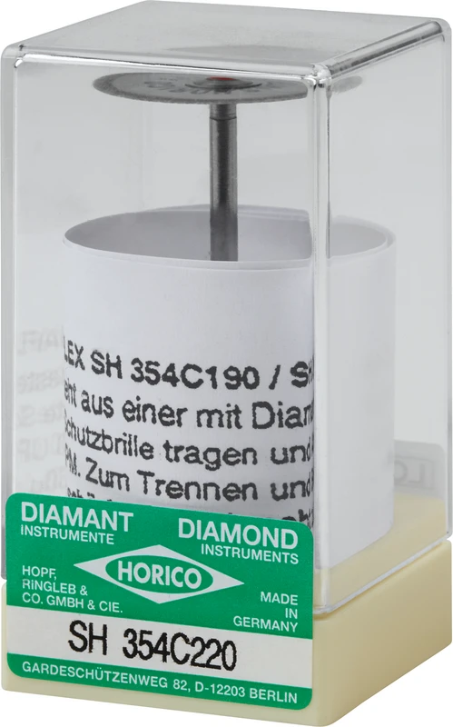 SINTER DIAFLEX® 354  Stück  doppelseitig, flexibel, rot fein, HP, Figur 354, 0,25 mm, ISO 220