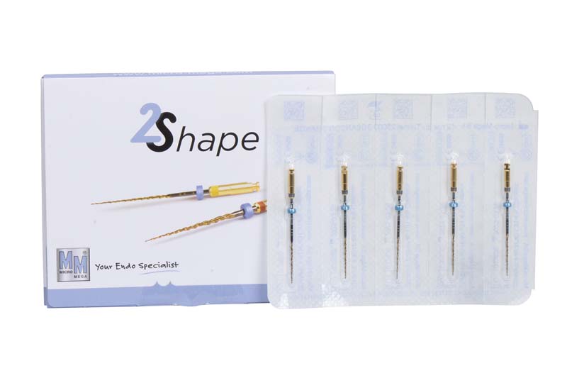 2Shape  Packung  5 Stück L 31 mm, Taper.04, ISO 040, steril