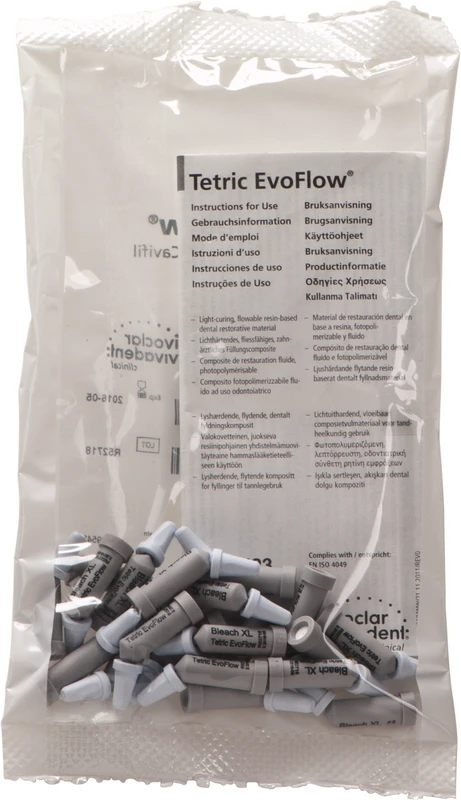Tetric EvoFlow®  Packung  20 x 0,2 g Cavifil bleach XL