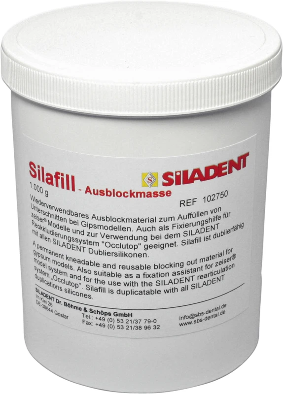 Silafill - Ausblockmasse  Dose  1 kg