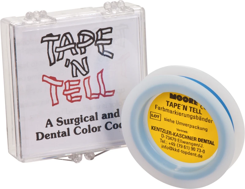 MOORE Tapen Tell  Rolle  320 cm blau