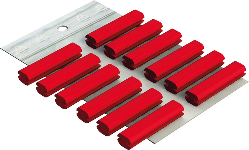 Silikoneinsatz  Packung  12 Silikoneinsätze red