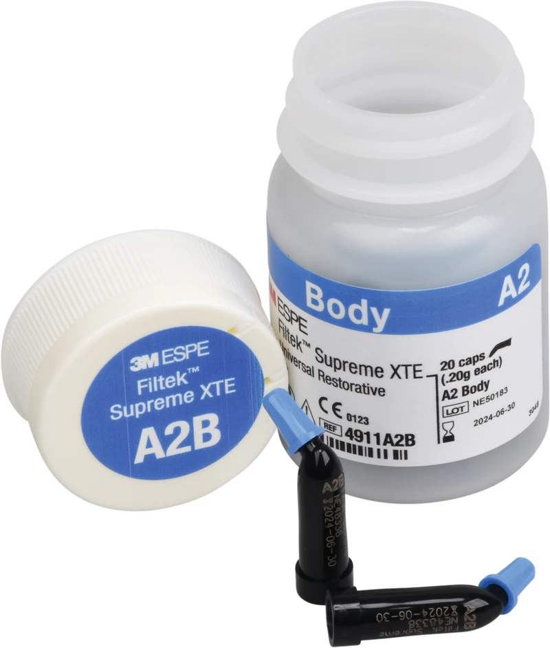 Filtek Supreme XTE Universal  Packung  20 x 0,2 g Kapsel body A2