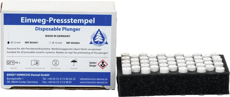 Pressstempel  Packung  50 Stück Ø 12 mm