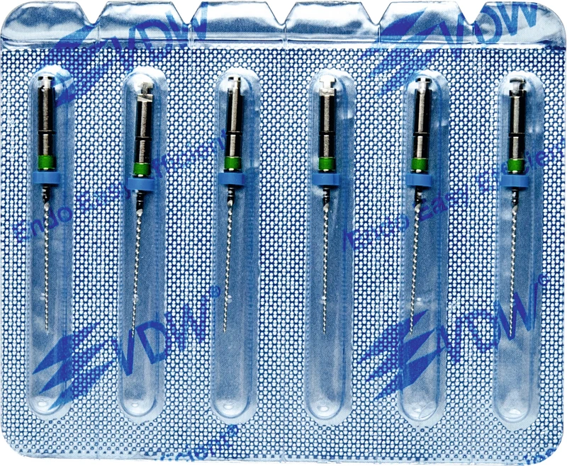 FlexMaster® Instrumente  Packung  6 Stück 21 mm, Taper.02 ISO 035