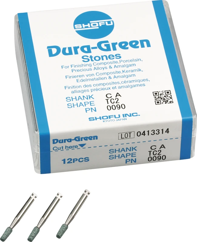 Dura-Green  Packung  12 Stück TC2, RA, ISO 025