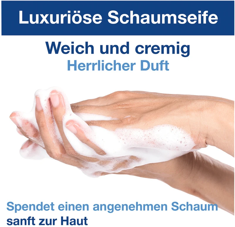 TORK® luxuriöse Schaumseife S3   Karton  4 x 800 ml Kartusche