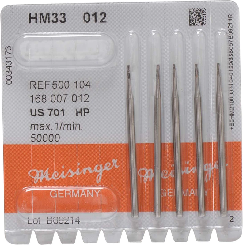 HM-Bohrer 33  Packung  5 Stück HP, Figur 168, 4,1 mm, ISO 012