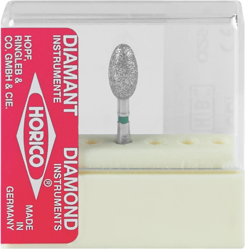 Diamantschleifer 277  Stück  grün grob, FG, Figur 277, 7 mm, ISO 037