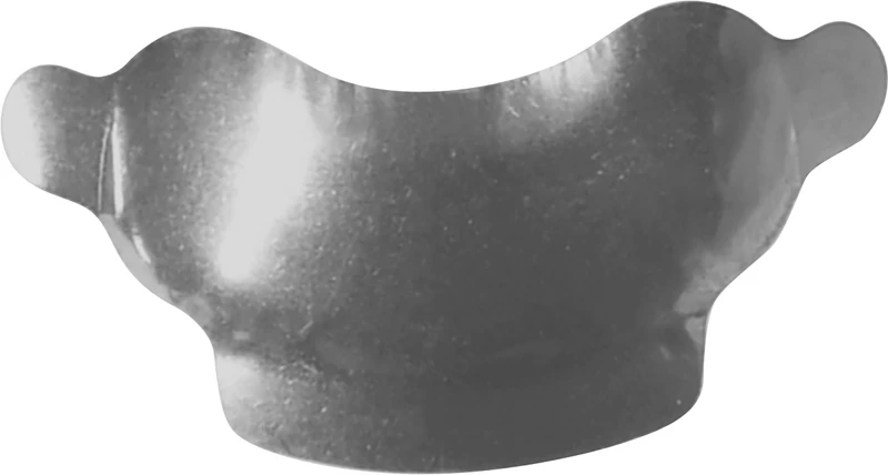 Quickmat DELUXE   Nachfüllpackung  25 Stück Höhe 6,4 mm, Stärke 0,04 mm, bombiert, Molar deep