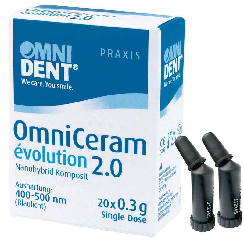 OmniCeram évolution 2.0  Packung  20 x 0,3 g Single Dose A1