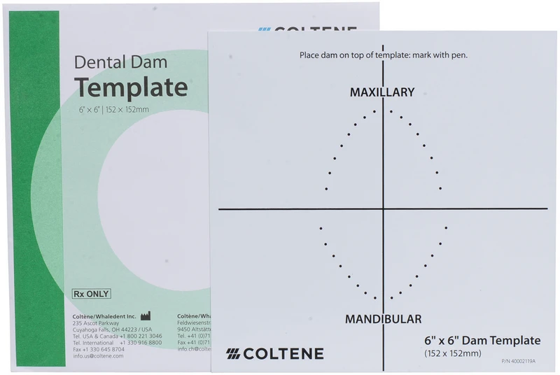 HYGENIC® Dental Dam Stempel  Stück  15 x 15 cm