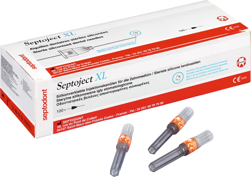Septoject® XL  Packung  100 Stück, G27\0,4 x 25 mm