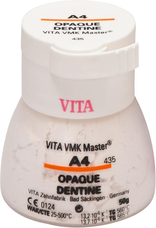 VITA VMK Master® VITA classical A1-D4®  Dose  50 g Pulver opaque dentin A4