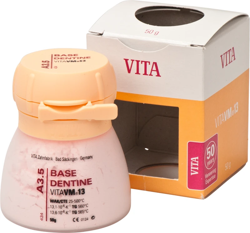 VITA VM® 13 classical A1-D4®  Dose  50 g Pulver base dentine A3,5
