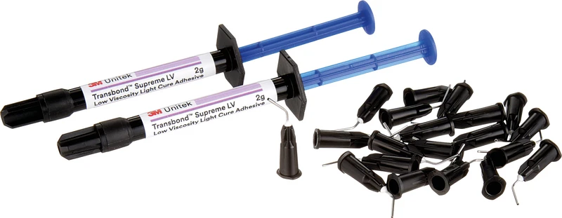 3M Transbond Supreme LV   Kit  2 x 2 g Spritze, 20 Tips