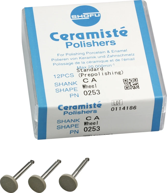 Ceramisté  Packung  12 Stück Standard, RA, Figur Rad, ISO 090