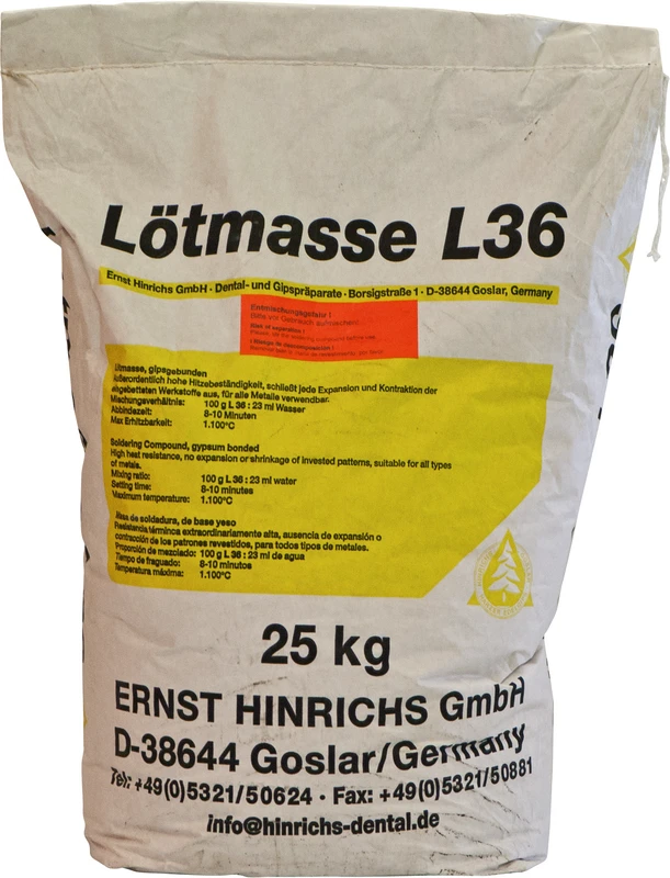 Lötmasse L 36® braun  Sack  25 kg