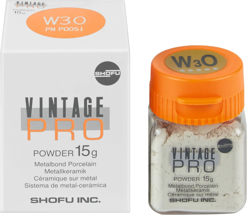 VINTAGE PRO  Dose  15 g Pulver shade opaque W3O